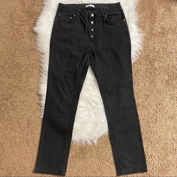 Anine Bing black highwaisted skinny jeans - Picture 4 of 8